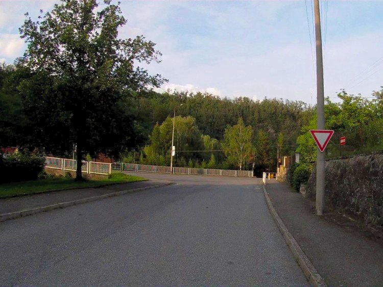 obrázek z trati