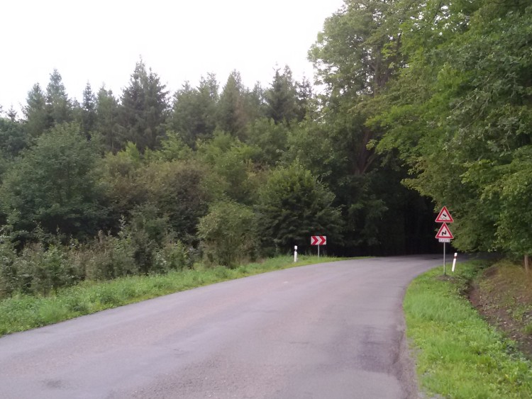 obrázek z trati