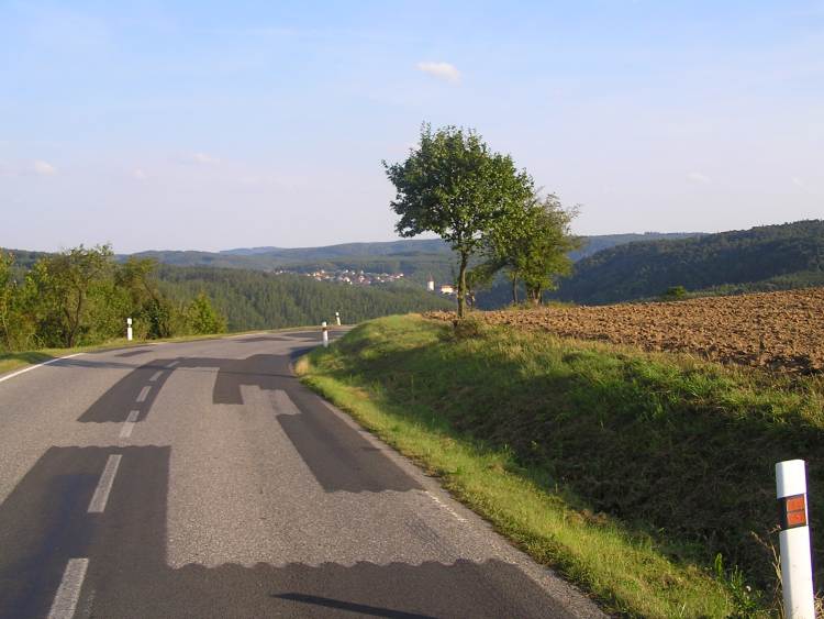 obrázek z trati