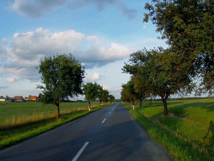 obrázek z trati