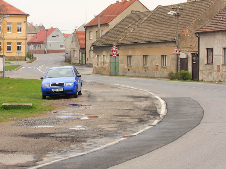 obrázek z trati