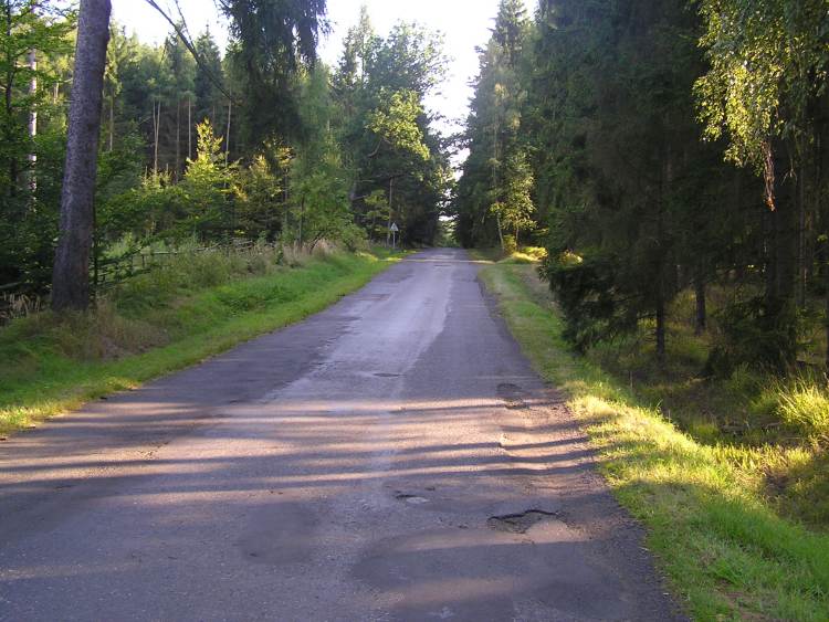 obrázek z trati