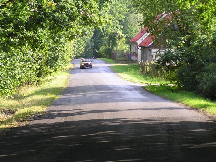 obrázek z trati